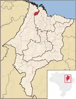 Location in Maranhão