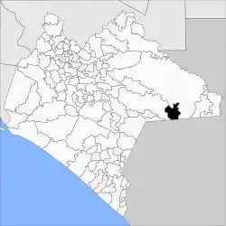 Municipality of Maravilla Tenejapa in Chiapas