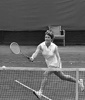 Margaret Court, women's singles in 1970.