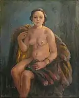 seated nude