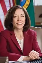 U.S. Senator from Washington Maria Cantwell (B.A., 1980)