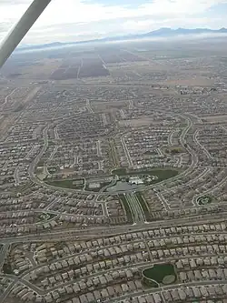 Residential developments dominate the landscape of Maricopa