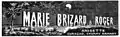 Marie Brizard advertisement from 1923