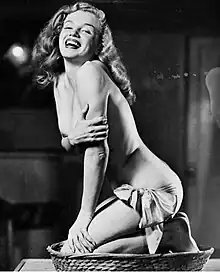 Image 14Marilyn Monroe posing topless for Earl Moran around 1950 (from Nude photography)