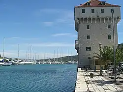 Castle and marina in Marina