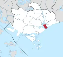 Location on Central Region