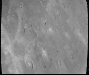 Mariner 10 image with Whitman in upper left