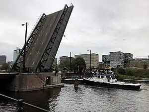 The Mariniersbrug over the Dijksgracht