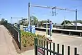 Main entrance into Marino Rocks station