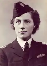 Marion Wilberforce in Air Transport Auxiliary uniform