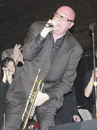 Mark Pender at the 2006 Pleasant Hill Jazz Festival at Pleasant Hill High School in Pleasant Hill, Oregon.