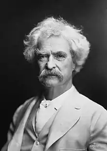 Photograph of Mark Twain