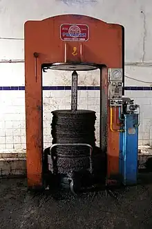 Olive oil press