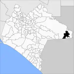 Municipality of Marqués de Comillas in Chiapas