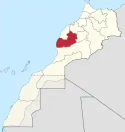 Location in Morocco