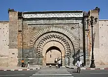 Bab Agnaou, the original public entrance to the Kasbah of Marrakesh