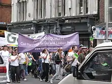 Campaigners in Ireland's 2015 referendum on Marriage Equality, which spawned the #hometovote hashtag and movement