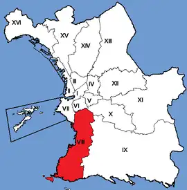 Location within Marseille