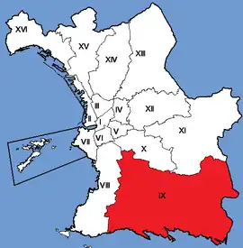 Location within Marseille