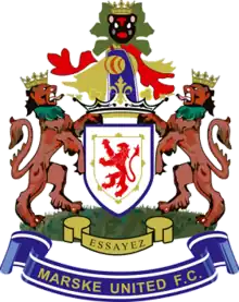 Marske United's emblem