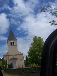 The church in Martailly-lès-Brancion