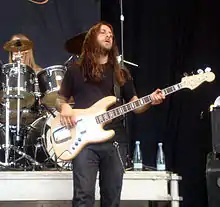 Méndez at Copenhell in Copenhagen, Denmark. June 17, 2011.