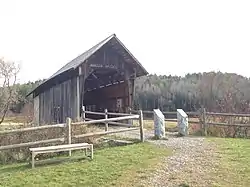 Martin Covered Bridge in Marshfield