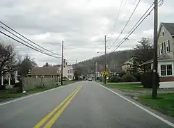 Front Street in Martins Creek, Pennsylvania