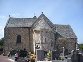 Apse of the church of Notre-Dame