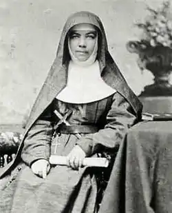 Image 10St Mary Mackillop established an extensive network of schools and is Australia's first canonised saint of the Catholic Church. (from Culture of Australia)