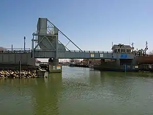 Drawbridge at Tilghman Island, Maryland