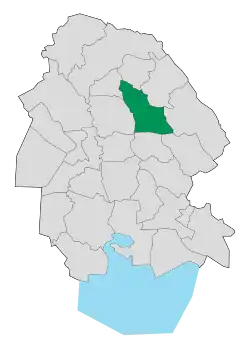 Location of Masjed Soleyman County in Khuzestan province