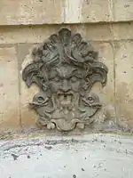 Masqueron of the Fontaine de l'Abbaye de Saint-Germain-des-Pres (1714-1717)