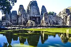 8th century rock cut temple at Masrur