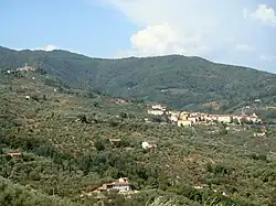 View of Cozzile (left) and Massa (right)