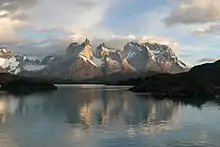 Image 24View of Cuernos del Paine in Torres del Paine National Park, Chile (from Andes)