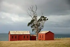 Granary, Privy & Schoolhouse, Matanaka, Otago