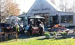 Lunch at the Matatoki Cheese Barn