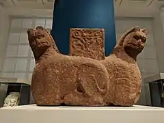 Mathura lion capital with an abacus (1st century CE)