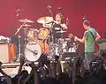 Pearl Jam in Bologna, Italy on September 14, 2006.