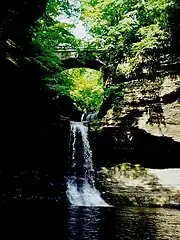 Cascade Falls at Matthiessen State Park