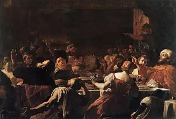 Baldassarre's Feast, 1653-1659, 202 x 297 cm, Museo di Capodimonte