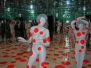 Repetitive Vision installation by Yayoi Kusama