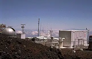 GONG shelter at Mauna Loa, Hawai'i