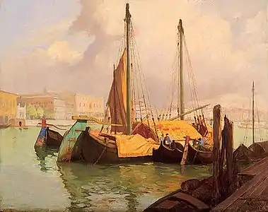 Customs Port, Venice (1897), National Gallery of Canada