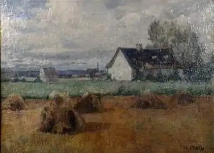 Ile d'Orleans landscape, Musée de la civilisation, Quebec