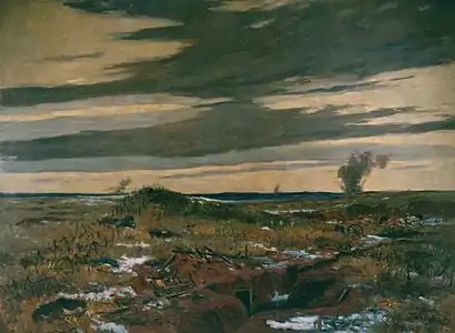 No Man's Land (Douai plain, France) (1920), Canadian War Museum