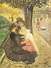 The Tuileries Gardens, Paris (1895)