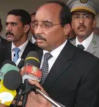 Image 8Mohamed Ould Abdel Aziz in his hometown, Akjoujt, on 15 March 2009 (from Mauritania)