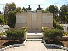 The mausoleum of Melkonian Brothers in Nicosia